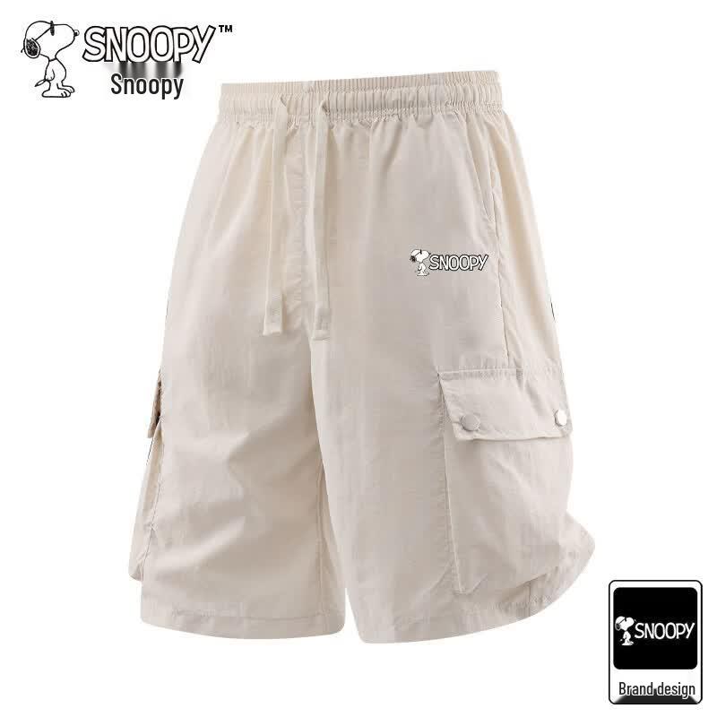 Snoopy Men s Summer Casual Shorts 4XL хаки