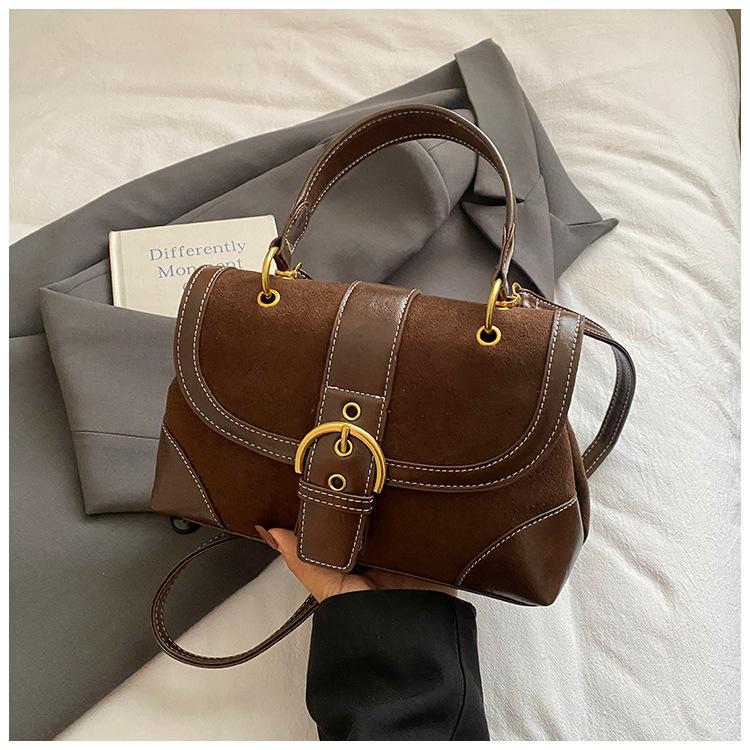 Vintage Ladies Handbags Patchwork Messenger Bag for Women shoulder bags PU Leather Luxury Square Bag small female totes