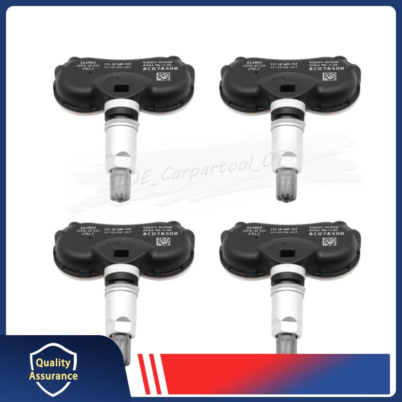 42607-0C050 42607-08010 Car Tire Pressure Monitor Sensor 4PCS For 2007-2017 Toyota Tundra Sienna Sequoia 315MHZ TPMS 42607-0C030