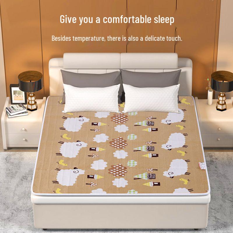 Extra Large Electric Blanket with Dual Temperature Control, Perfect for Three-Person Use, Dorm Room Safe, No Radiation.