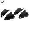 Carbon Fiber Horn Cover Sticker for 2021 Hyundai Tucson Rearview Mirror