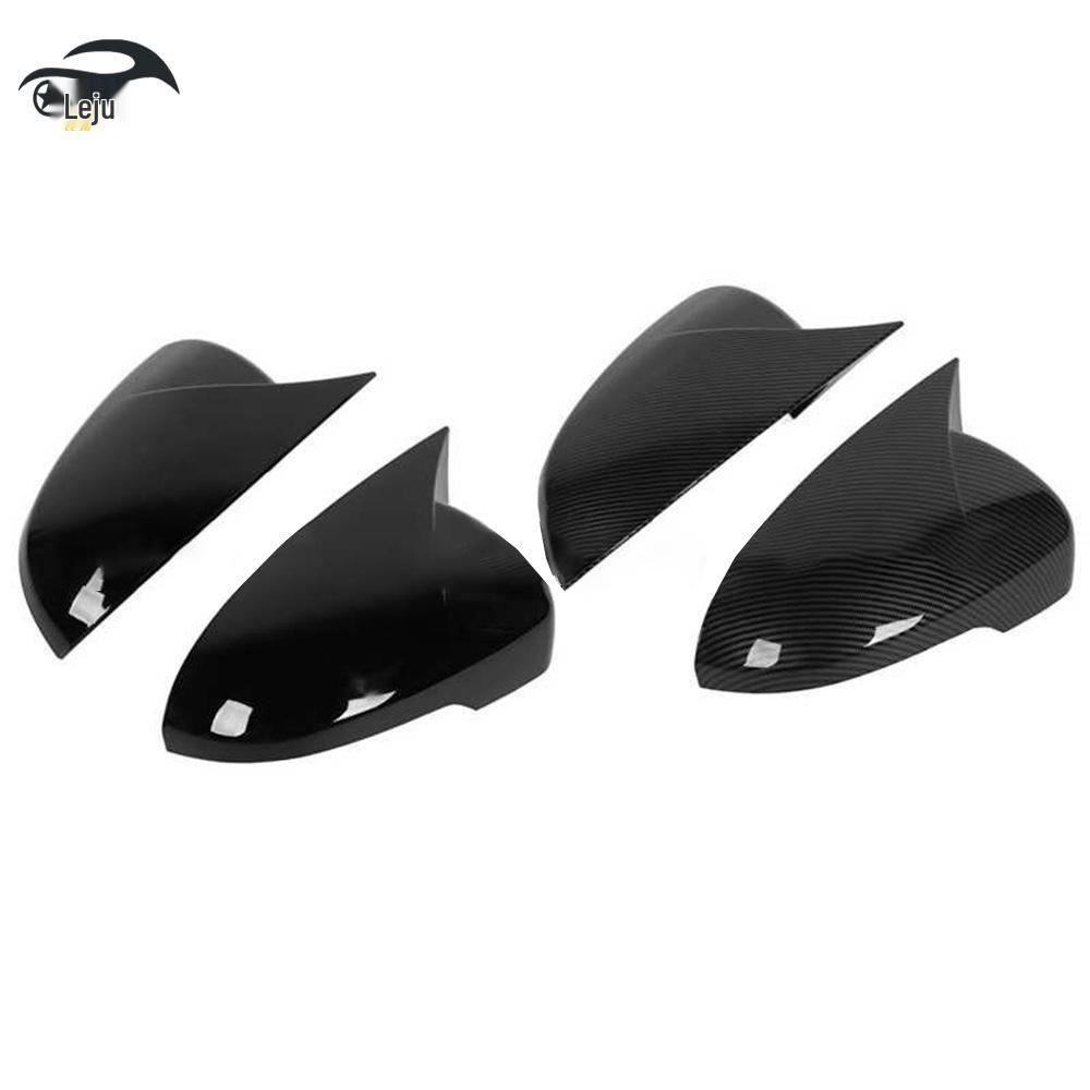 Carbon Fiber Horn Cover Sticker for 2021 Hyundai Tucson Rearview Mirror