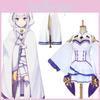 Enchanting Emilia Dress Cosplay Set With Elegant Wig For Womens Anime Party Costumes