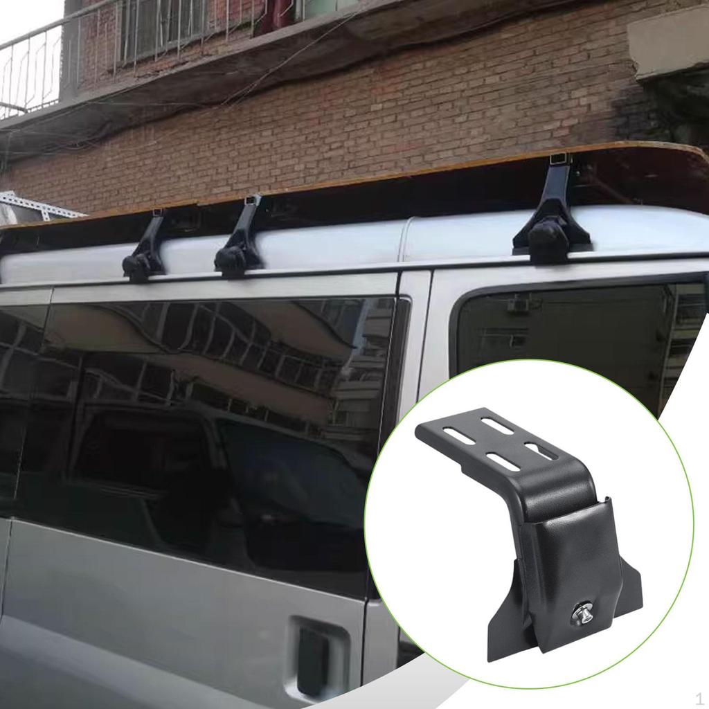 Car Gutter Mount Roof Rack Bracket Adjustable Versatile Easily Install Heavy Duty
