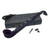 NUVO jSax Plastic Model Includes Hard Case 2.0 C-Key Saxophone, Black/Black, N520JBBK,