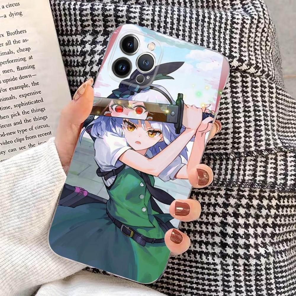Anime TouHou Project Girl Phone Case For iPhone 15 14 11 12 13 Mini Pro XS Max Cover 6 7 8 Plus X XR SE 2020 Funda Shell iPhone 7 or 8