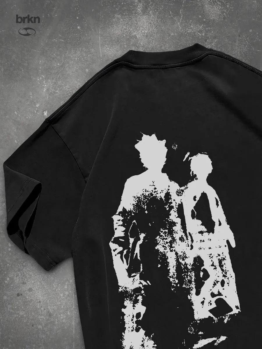 Sorry bro print T-shirt S