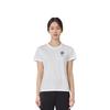 Adidas Solid Color Round Neck Pullover Sports Style Short Sleeve T-Shirt Women Tops White IB4875