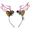 LED Christmas Antler Headband Party Accessories Flashing Christmas Headhoop Festival Party Hairband Holiday Headwear