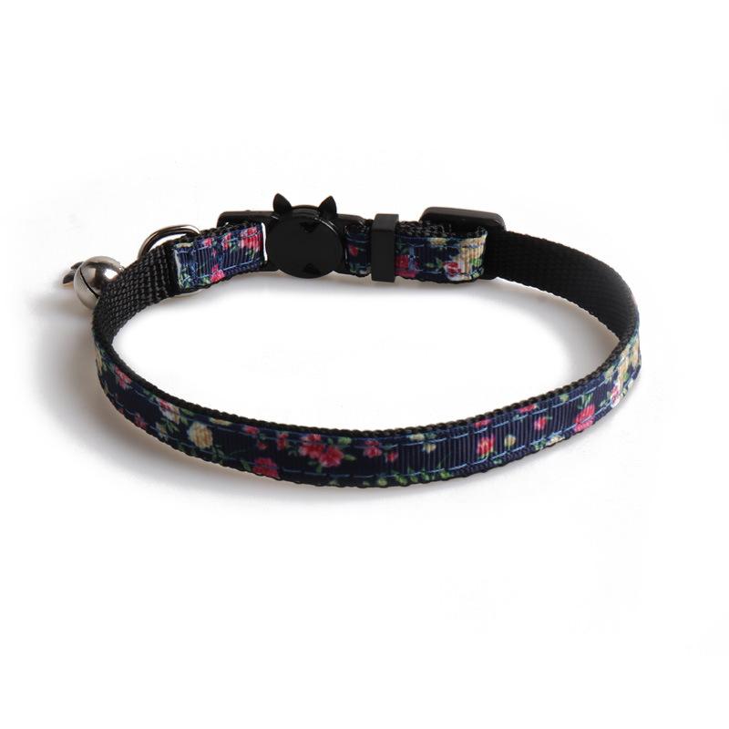 New Floral Cat Collar Cute Small Flower Pet Collar for Cats Adjustable Soft Kitten Collar Dog Leash Arnes Perro Pet Items