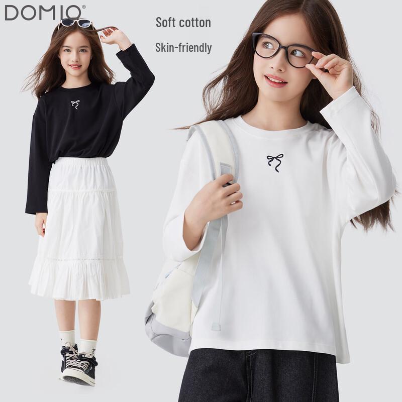 Duomiaowu Girls' Long Sleeve Spring/Autumn Base Layer T-Shirt