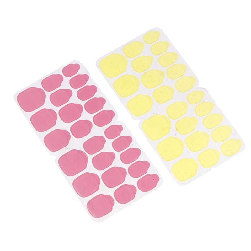 120Pcs Double Side Adhesive Tape Glue Sticker False Nail Glue For Fake Nails Tips Clear Jelly Gel Pad Press On Nails Manicure
