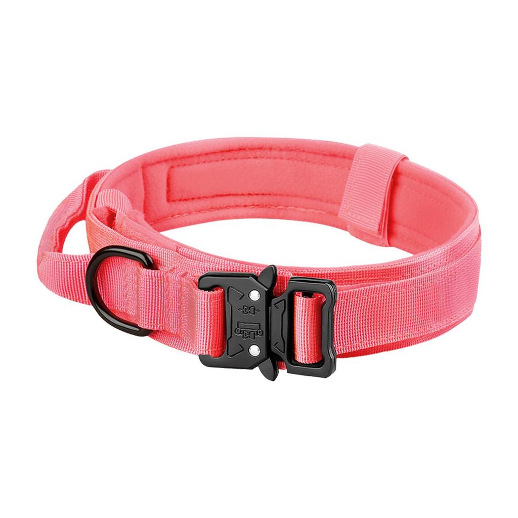 Tactical Military Nylon Dog Collar and Leash Harness for Medium To Large Pets