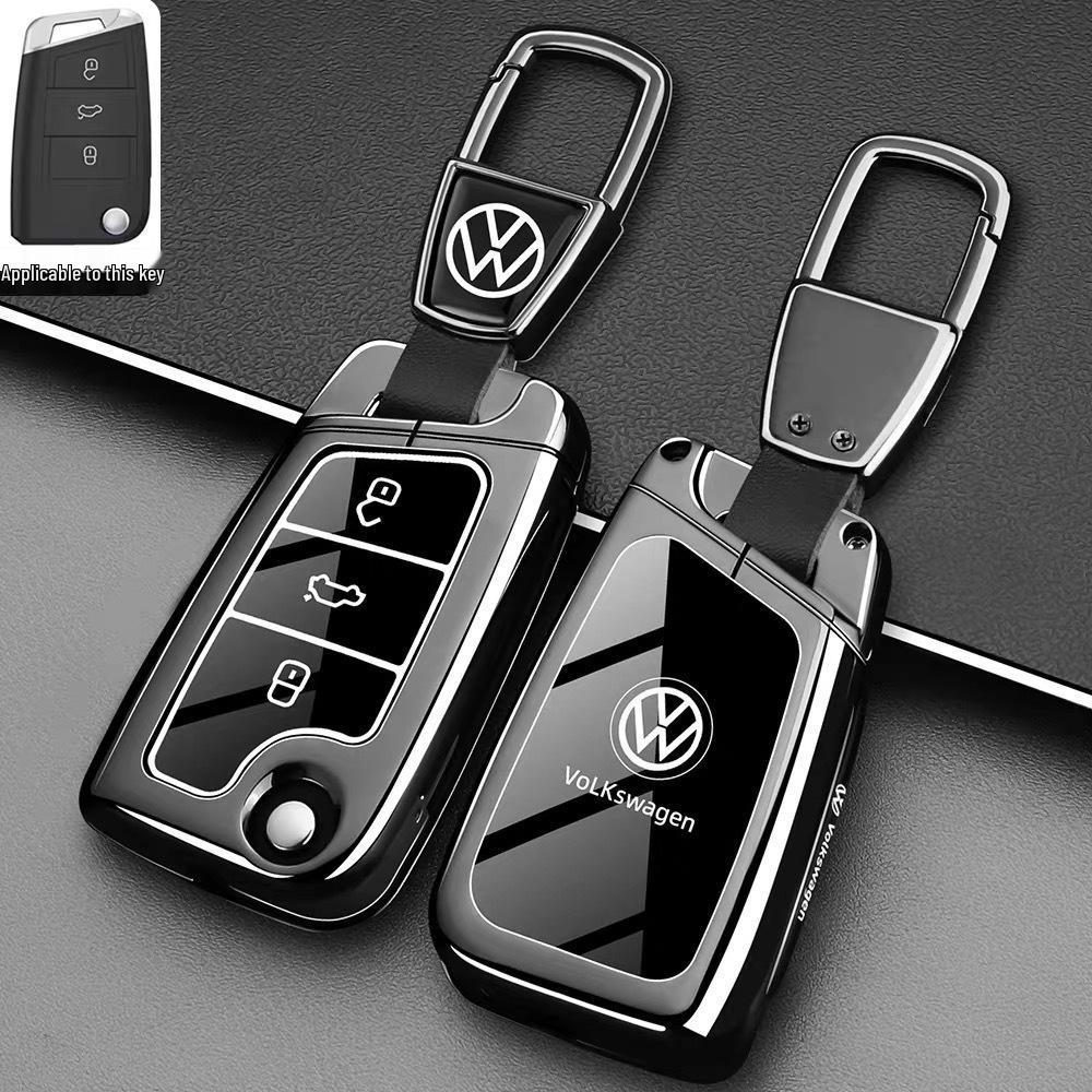 

Volkswagen Lavida, Polo, Lamando, Passat, Touareg, Tiguan, Teramont, Touran Чехол для ключа и Пряжка для автомобильной сумки.