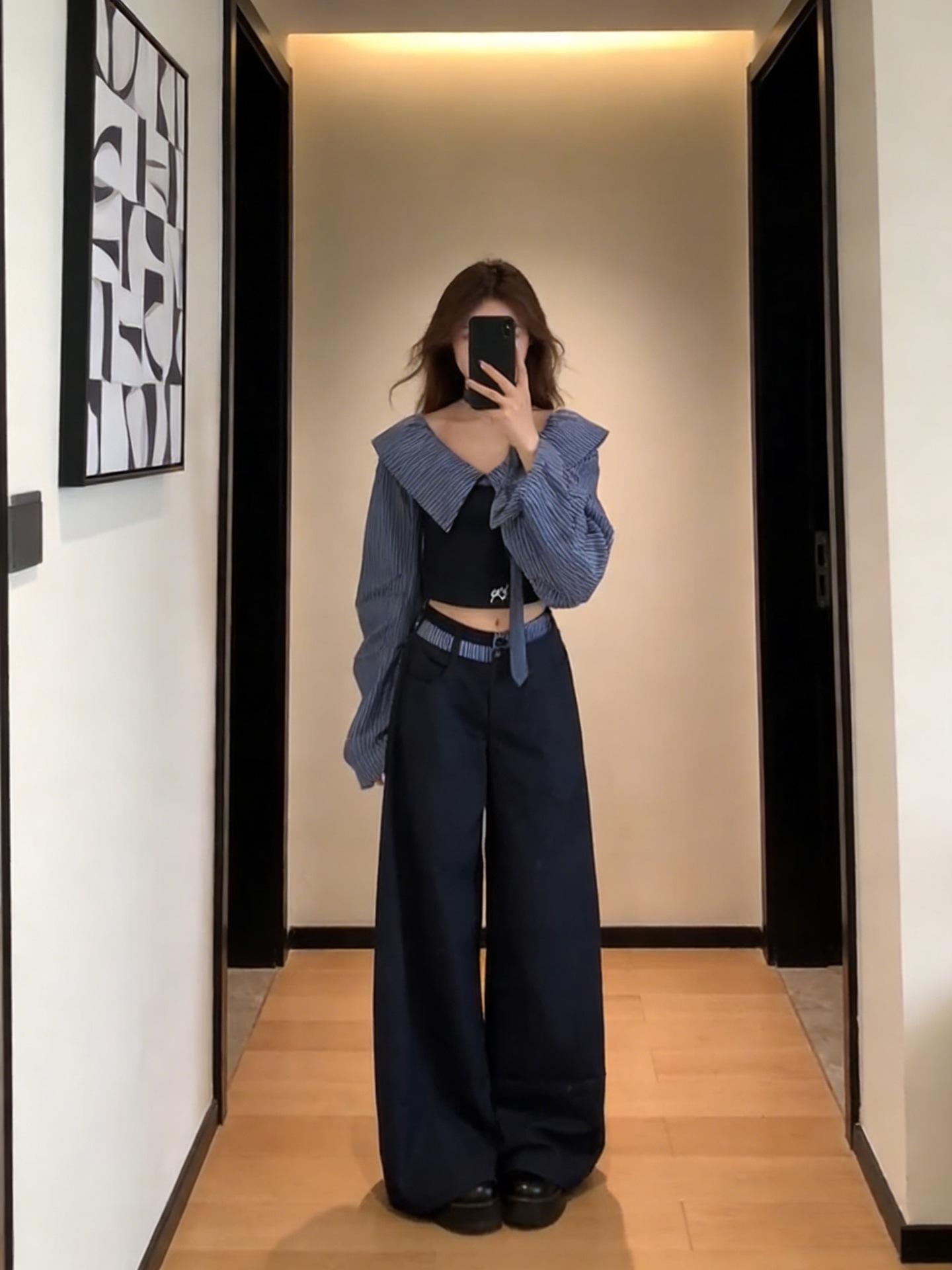 

2026 Chic Korean Style Women s Niche Suit Set – High-End Autumn Temperament Outfit M