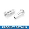 A ABSOPRO Bicycle Spokes 14G 97MM Mountain Bike Spokes Steel