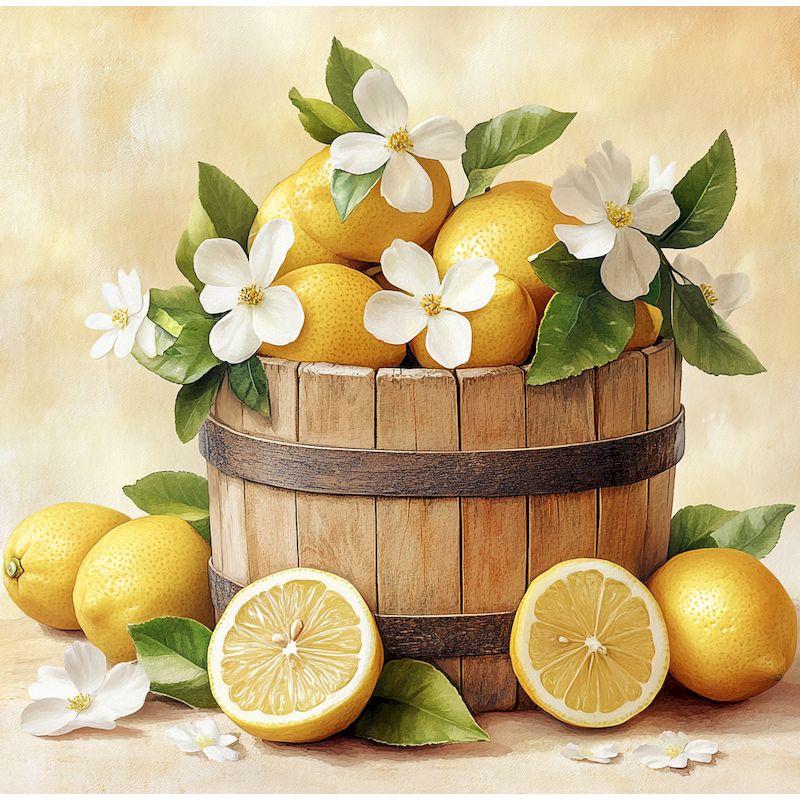 GATYZTORY DIY Coloring By Number Lemon Kits Painting By Number Modern Drawing On Canvas HandPainted Art For Living Room Wall Gif