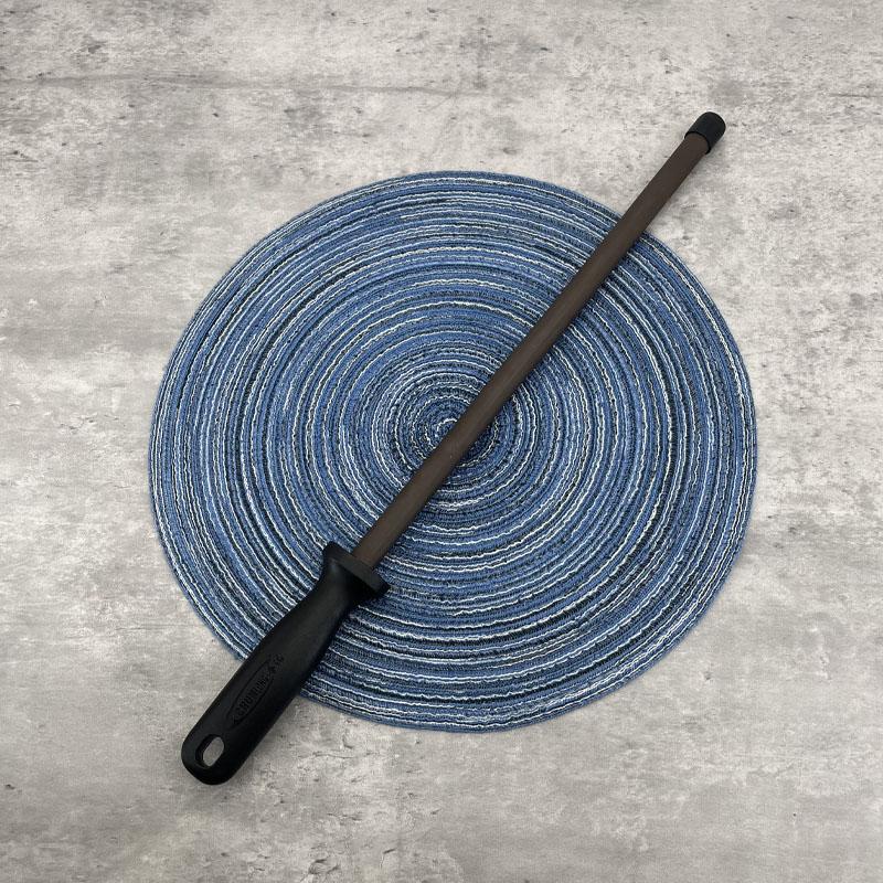 6/8/10/12 Zoll Keramik-Messerschärfer, Wetzstahl, Küchenwerkzeug, schwarz