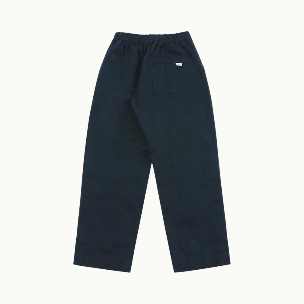 CHIQUITA Chino Wide Pants (Cotton) Navy 241501Snv