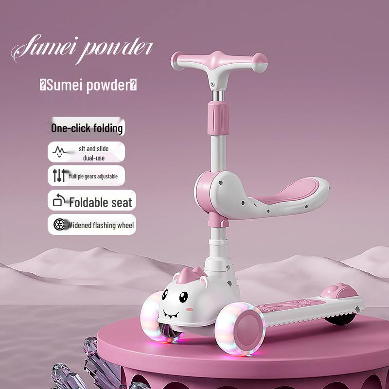 Kids' Folding Scooter - Ages 2-10, Boys & Girls