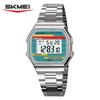 SKMEI 2514 Classic Electronic Square Digital Stopwatch Alarm Watches Retro Style Clock Men's Relogio Masculin Reloj Hombre Homme