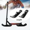 2x Snow Sledge Board Set Ski Plate Accessories Scooter Supplies Fun Toy Bicycle Sled