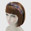 LALA Ethnisches Paisley Haarband - Violett