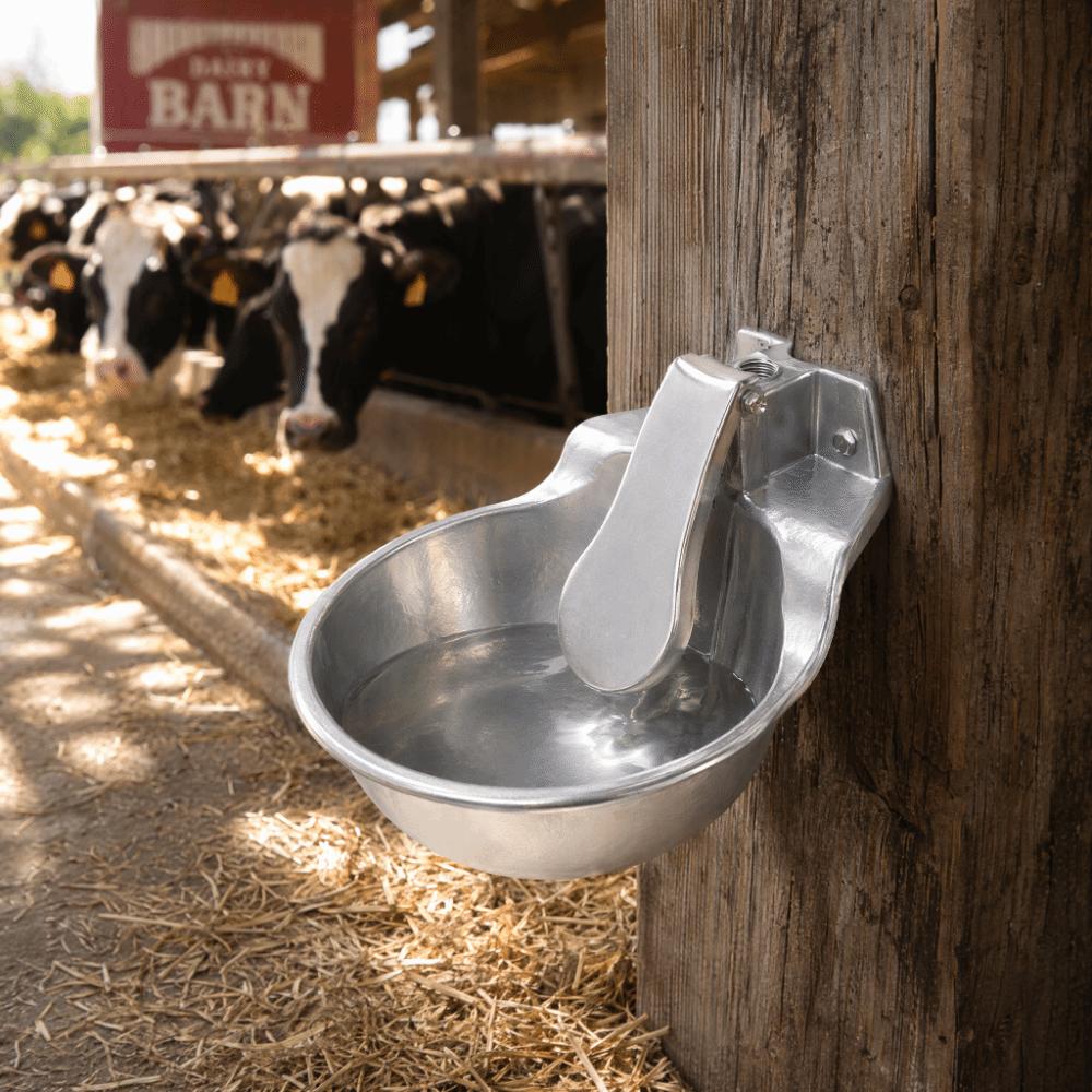 Aluminum Alloy Livestock Drinking Bowl Durable Drinking Fountain Automatic Drinking Bowl Sheep