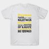 Men Black Print T-shirt Dayman No-Cut Transfer Paper Print Cotton Tshirt