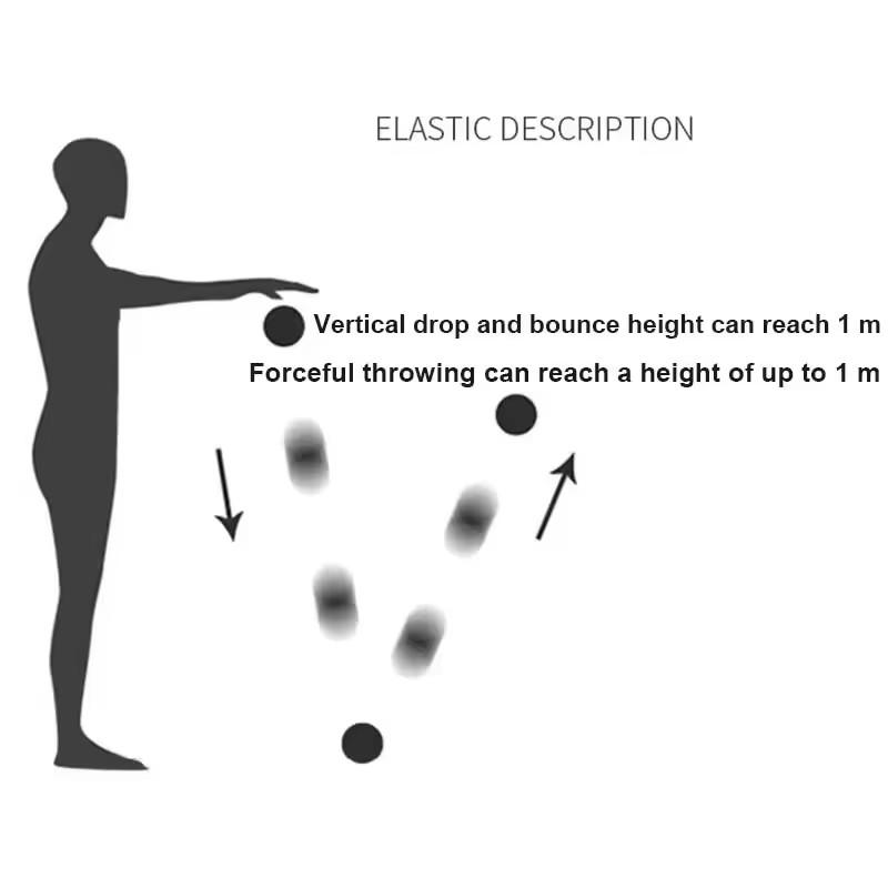 6,3CM Massage Lacrossebälle Faszienball Fitnessbälle Massage Tiefengewebe Fuß Rücken Schulter Füße Triggerpunkt Muskelentspannung