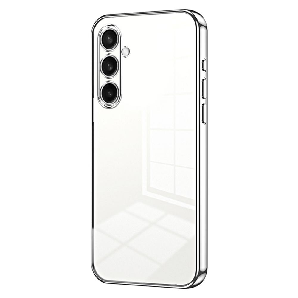 For Samsung Galaxy A35 5G Case Electroplating Frame Soft TPU Phone Cover