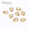 18K Gold Plated Bails For Pendant,Hinged Necklace Enhancer,Necklace Bail,Charms Clasps Connector For Jewelry Making Accessories
