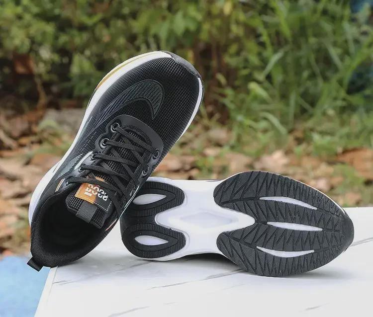 Men's 2025 Autumn Waterproof Leather Running Shoes - Ultra-Light, Trendy Sports Footwear for Students