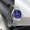 Men's Stainless Steel Quartz Watch with Date Display