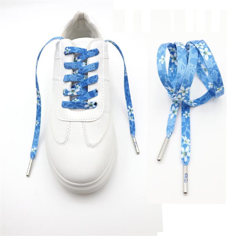 Flat Candy Color Gradient Shoe Laces Party Camping Boots Shoelace Canvas Strings Length 50Cm 80Cm 100Cm 120Cm Shoes Woman Men