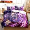 3D Anime Girls The Ryuo's Work Is Never Done Bedding Set Print Single Comforter Duvet Cover Pillow Case 3 Pieces Kids Adult Size