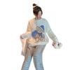 Autumn and winter new products cute cartoon bear pajamas girl soft thickened women's loungewear pajamas set loose
