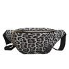 Nischen-Trend Umhängetasche Leopardenmuster trendige Bauchtasche Damenmode vielseitig Sport Brusttasche