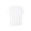 Li-Ning Comfortable Letter Round Neck Pullover Short Sleeve T-Shirt Men Tops White AHSU867-2