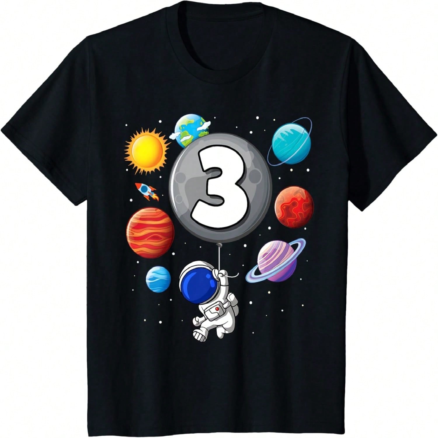 Kids Prospective Rocket Scientist  Spacecraft Satellite Rockets T-Shirt S