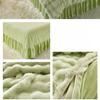 Winter Thickened Milk Velvet Four-piece Bed Sheet Quilt Cover Bed Warm Rabbit Velvet Quilt Cover Flannel Coral Velvet Bed Skirt Three-piece Set