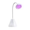 Portable Rechargeable 36W Nail Lamp - Quick Dry Lotus Lamp for Adhesive Nail Tips