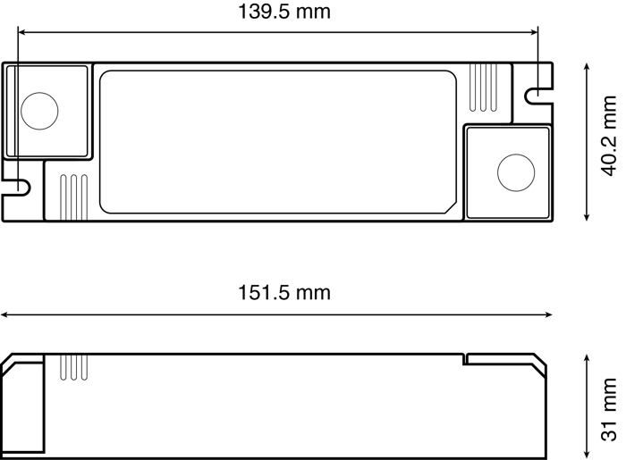Transformateur - illuburg - xs-xxv24 - 60w - intérieur - flickerfree