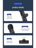 Wireless Lavalier Microphone with Intelligent Noise Reduction for Live Streaming, Vlogging, and Video Recording