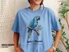 Spix's Macaw T-shirt | Blue Parrot Illustration, Bird Lover Tee