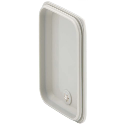 Skater Bento Box Silver Ion Ag+ Antibacterial Fluffy Packing Integrated Air Valve Included 1 Tier 600ml Miffy Monotone PAS6AG-A