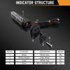 HEIYE 2pcs LED Turn Signal Indicator Replacement for CLICK 125 I CLICK 150 I