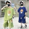 2024 Summer Sports Suit for Girls: Loose Shorts and Short Sleeves for Kids