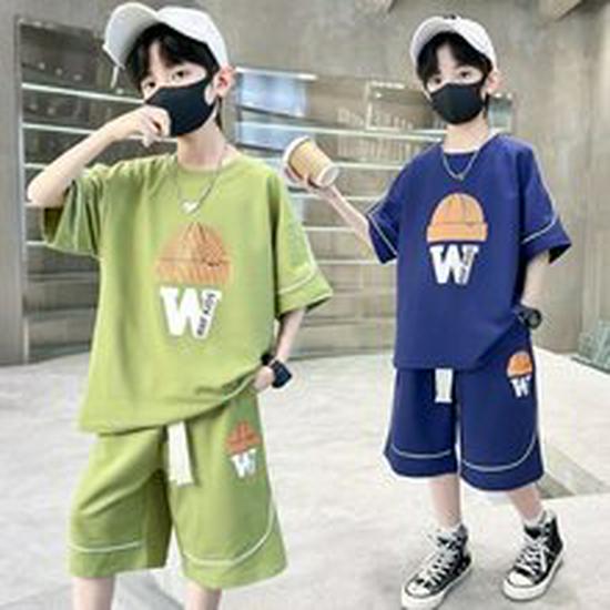 2024 Summer Sports Suit for Girls: Loose Shorts and Short Sleeves for Kids