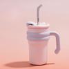 500ML Insulated Cup Cold and Hot Coffee Tumbler with Handle Lid Straw  316 Stainless Steel Water Bottle Vacuum Thermos Cup